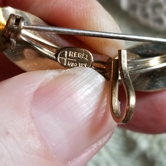 Mid-Century Abstract Aregal Brooch - Picture 4 of 5